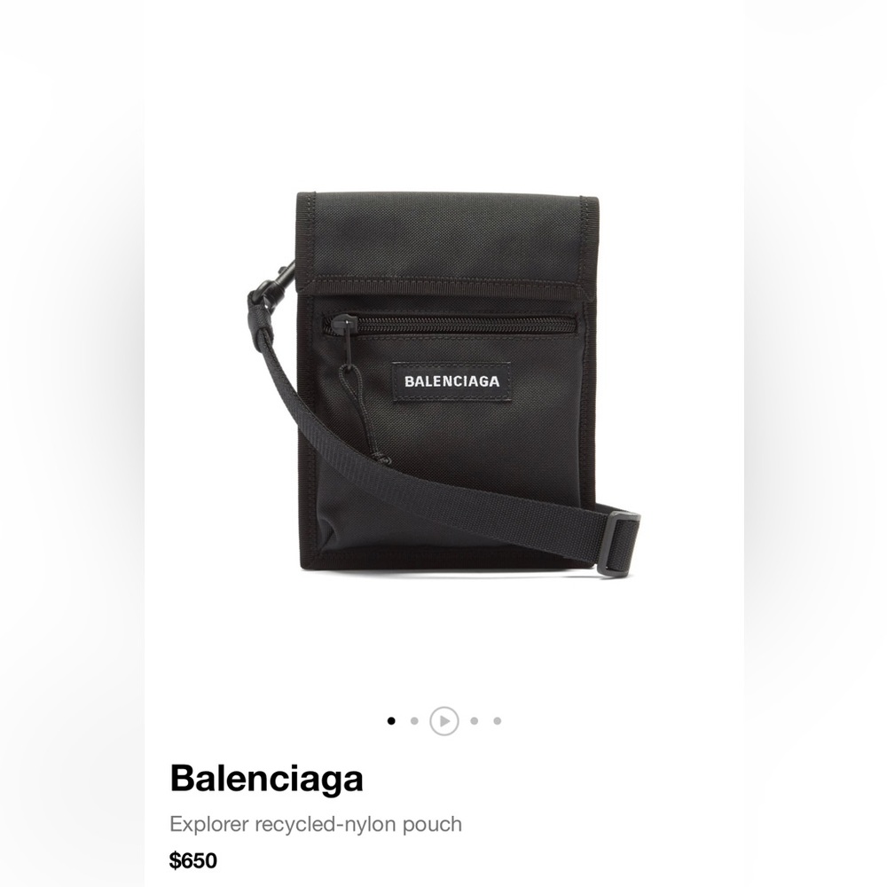 Balenciaga Explorer Nylon Pouch